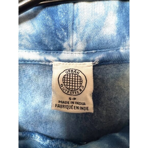 Urban Outfitters Tie-Dye Hoodie Dress Small Maxi Kangaroo Pocket Polyester/ Cott - Picture 3 of 5
